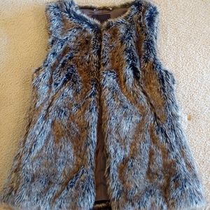 Banana Republic Faux Fur Vest